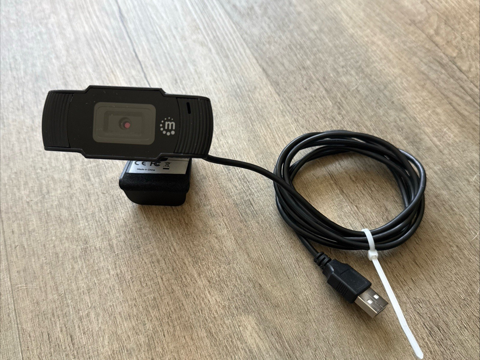 Manhattan 462006 USB-A WEBCAM 2/MEGAPIXELS 1080P, MICROPHONE INTEGRATED - Tested