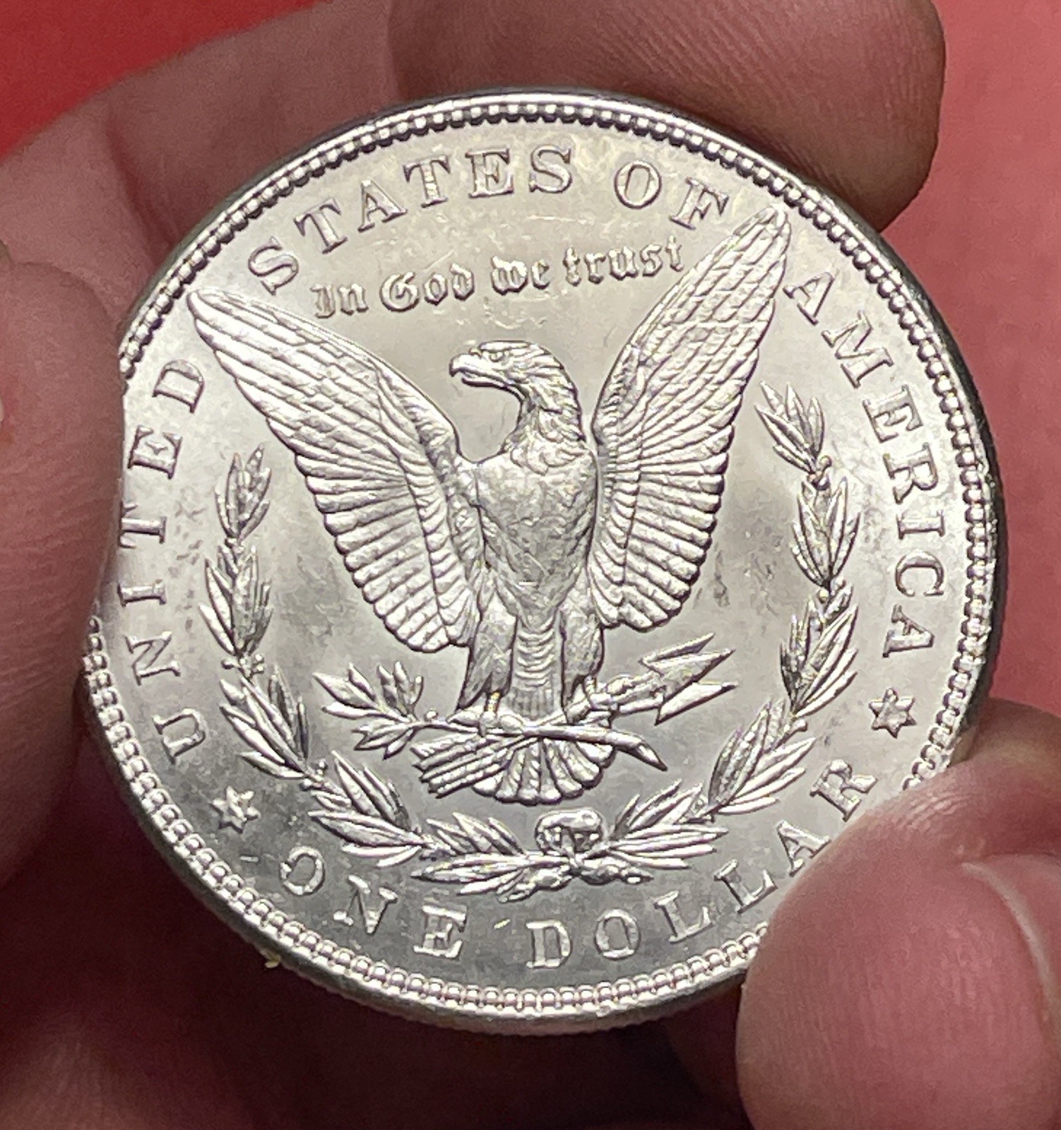 1883 P Morgan Silver Dollar, Choice Uncirculated.