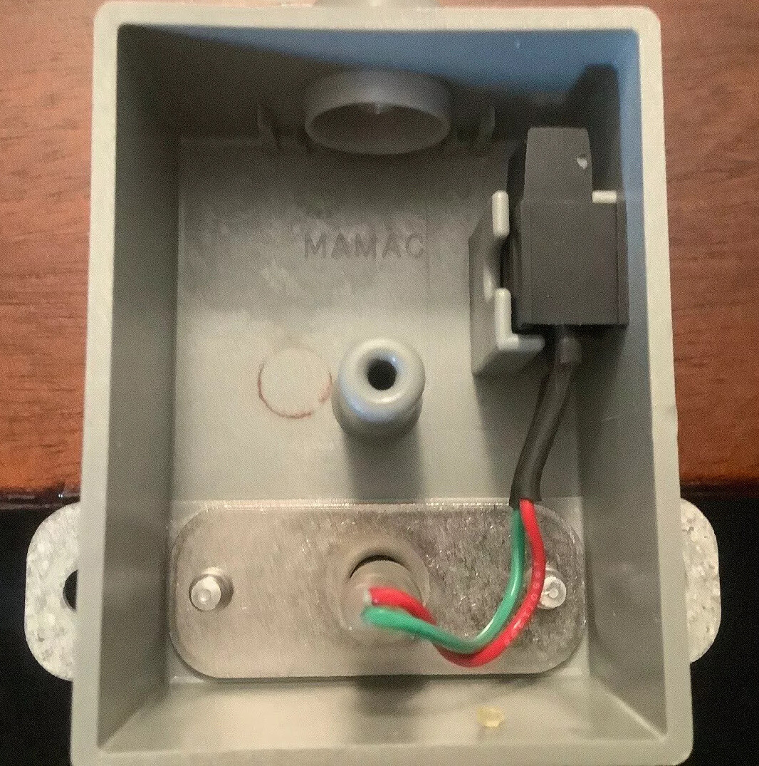 Mamac Systems TE-702-A-12-B Duct Temperature Sensor, Probe Length 6"