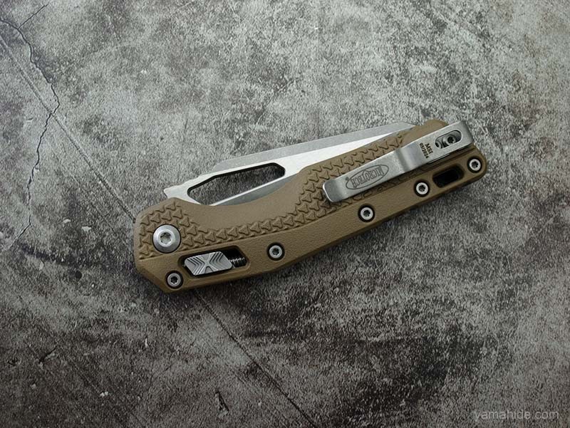 Microtech MSI RAM-LOCK 210T-10APPMDE Polymer Dark Earth Folding Knife