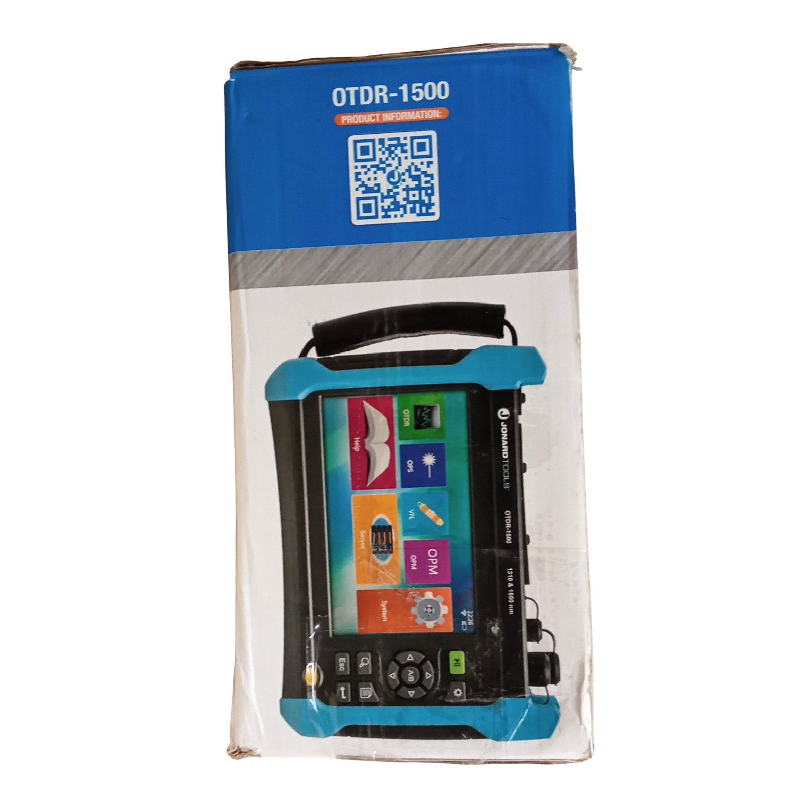 Jonard Tools OTDR-1500 7" Color Touch Screen Professional Multi-Function OTDR