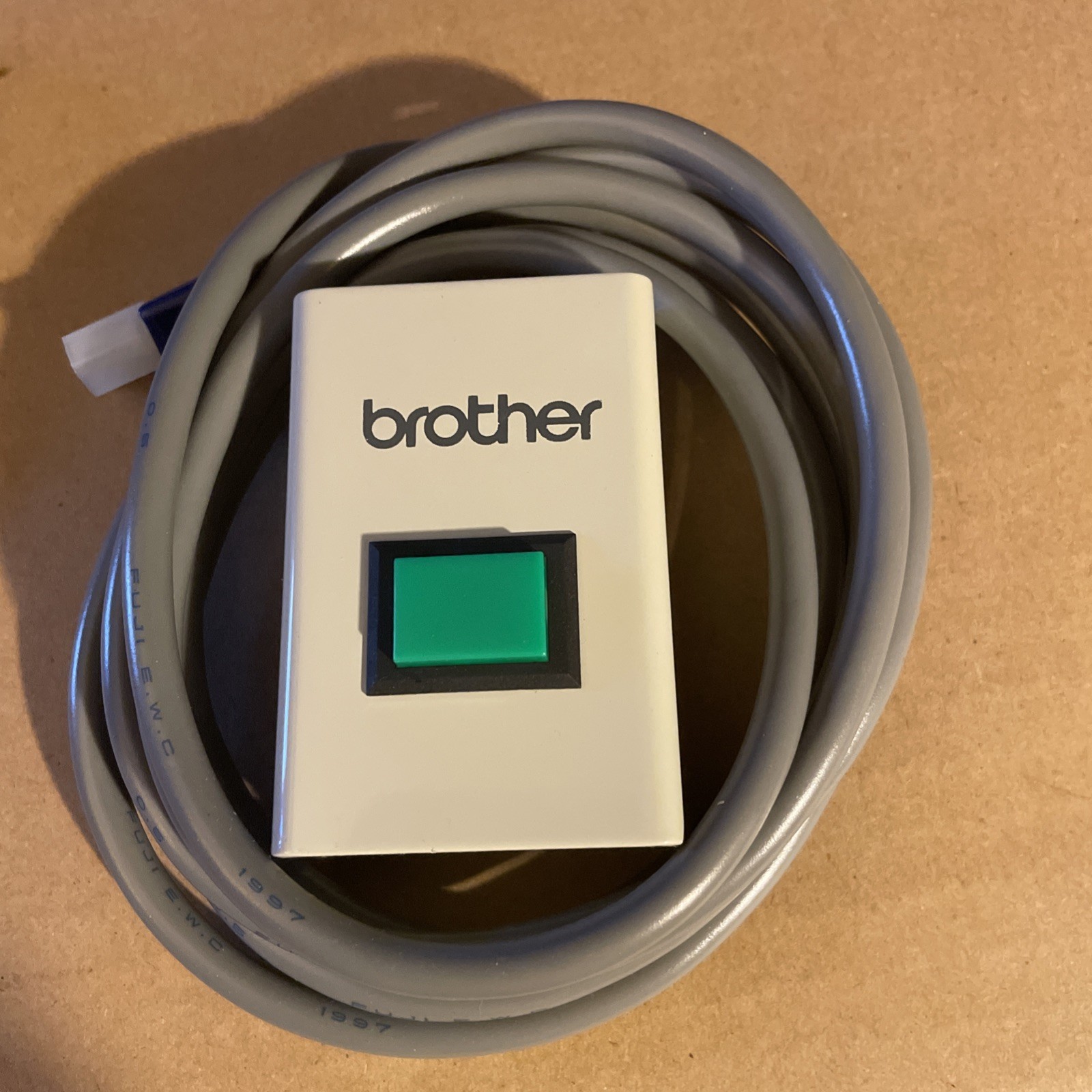Brother IF-50 Typewriter to Computer Interface  Single Button Switch NOS