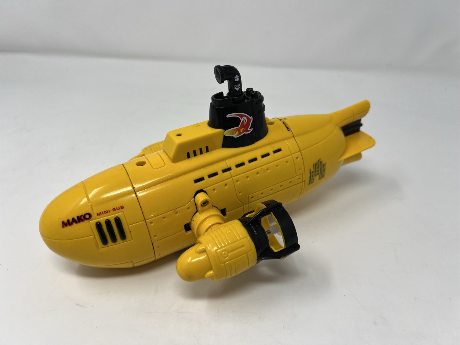 Mako Radio Control Shark Submarine RadioShack Parts Or Repair AS IS