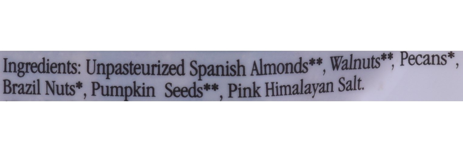 Nates Raw Sprouted Mixed Nuts, 7 OZ