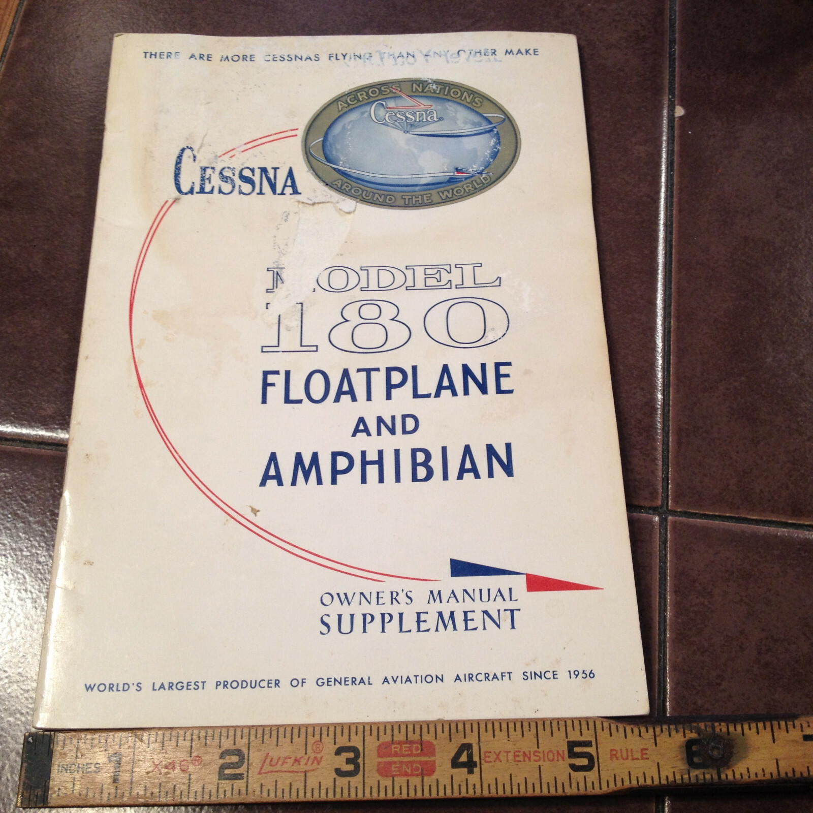 Cessna 180 Floatplane & Amphibian Owner's Manual Supplement