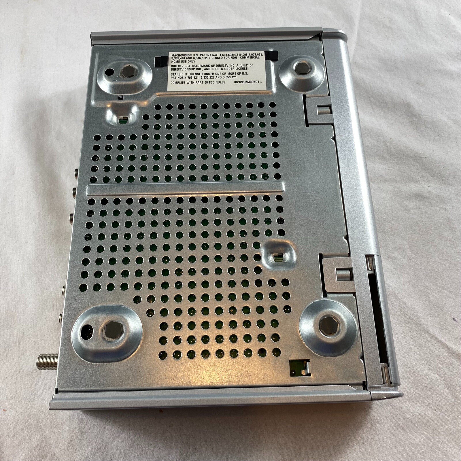 Direct TV Model D11 Satellite Receiver Box, Power Cable, Preowned