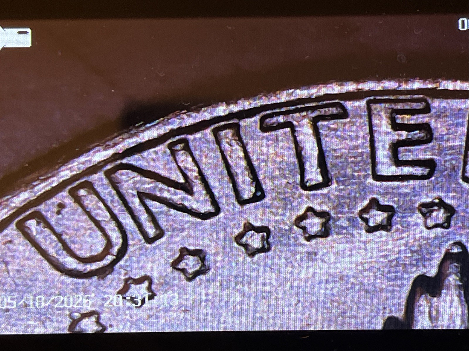 1973 D Kennedy Half Dollar Double Die Reverse