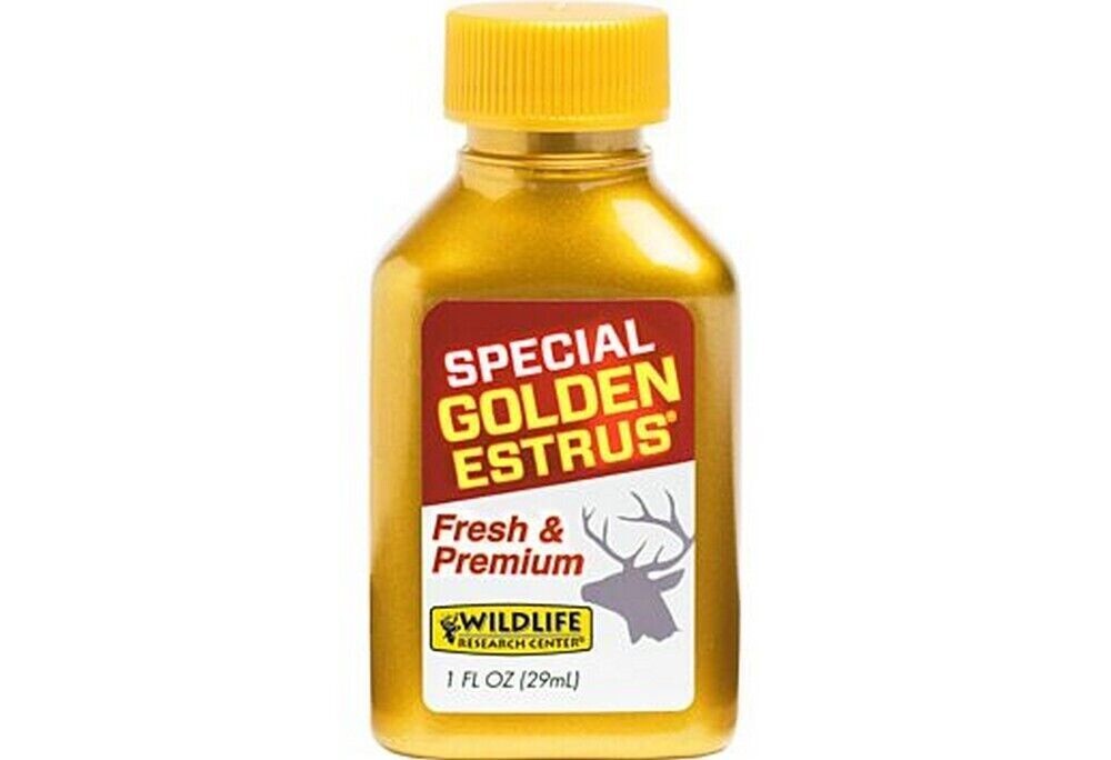 2024 Wildlife Research Special Golden  Doe Estrus Scent 1 Oz + 2 Wicks FREE SHIP