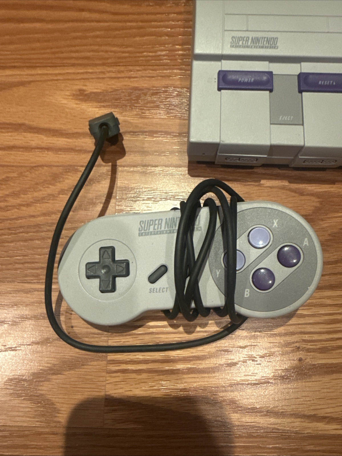 Nintendo Super NES Classic Edition SNES CLV-201 HDMI Cable 2 Controllers