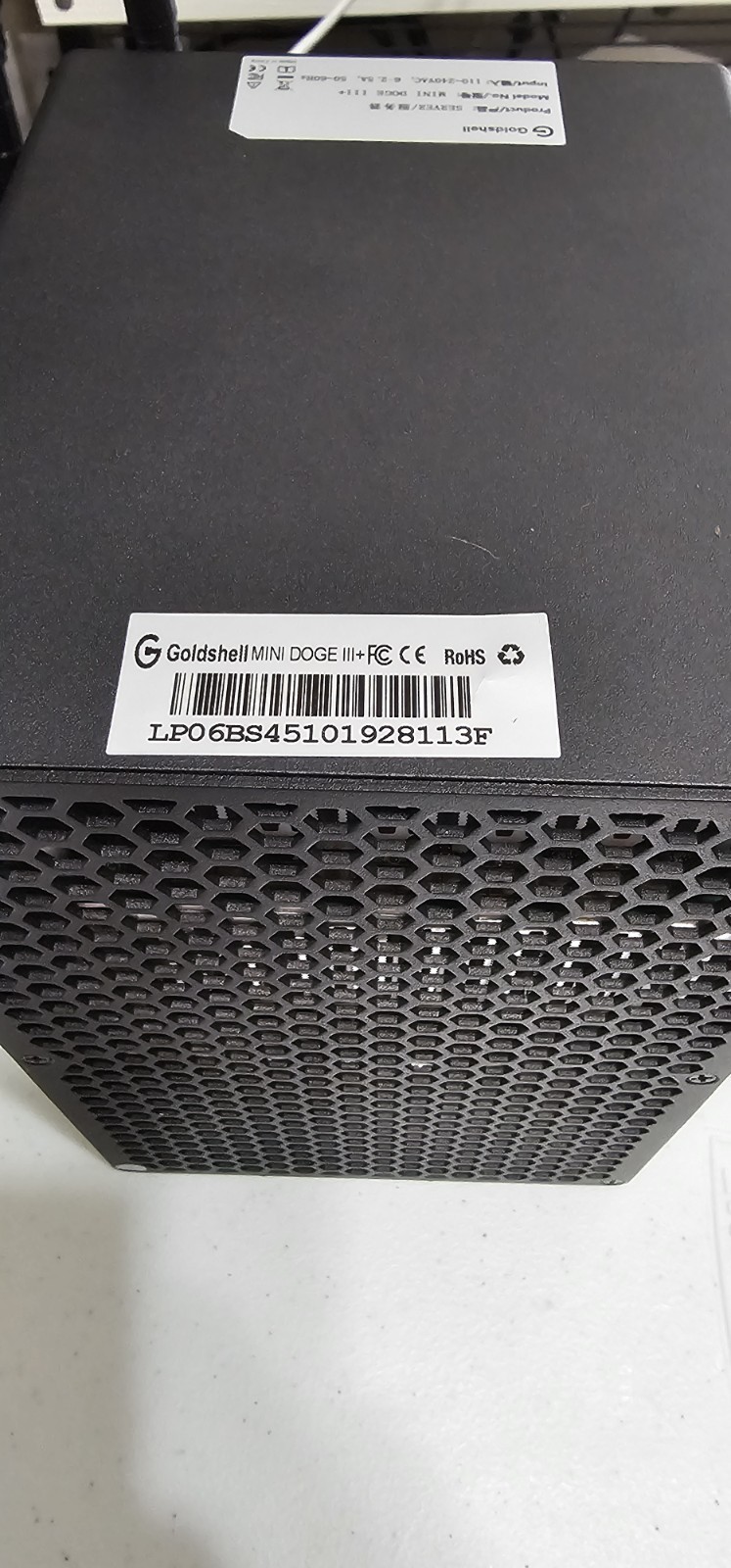 ​Goldshell Mini DOGE 3+ (III Plus) WiFi Onboard PSU