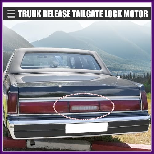 Trunk Pull Down Motor, Rear Trunk Release Tailgate Lock Motor, for Lincoln