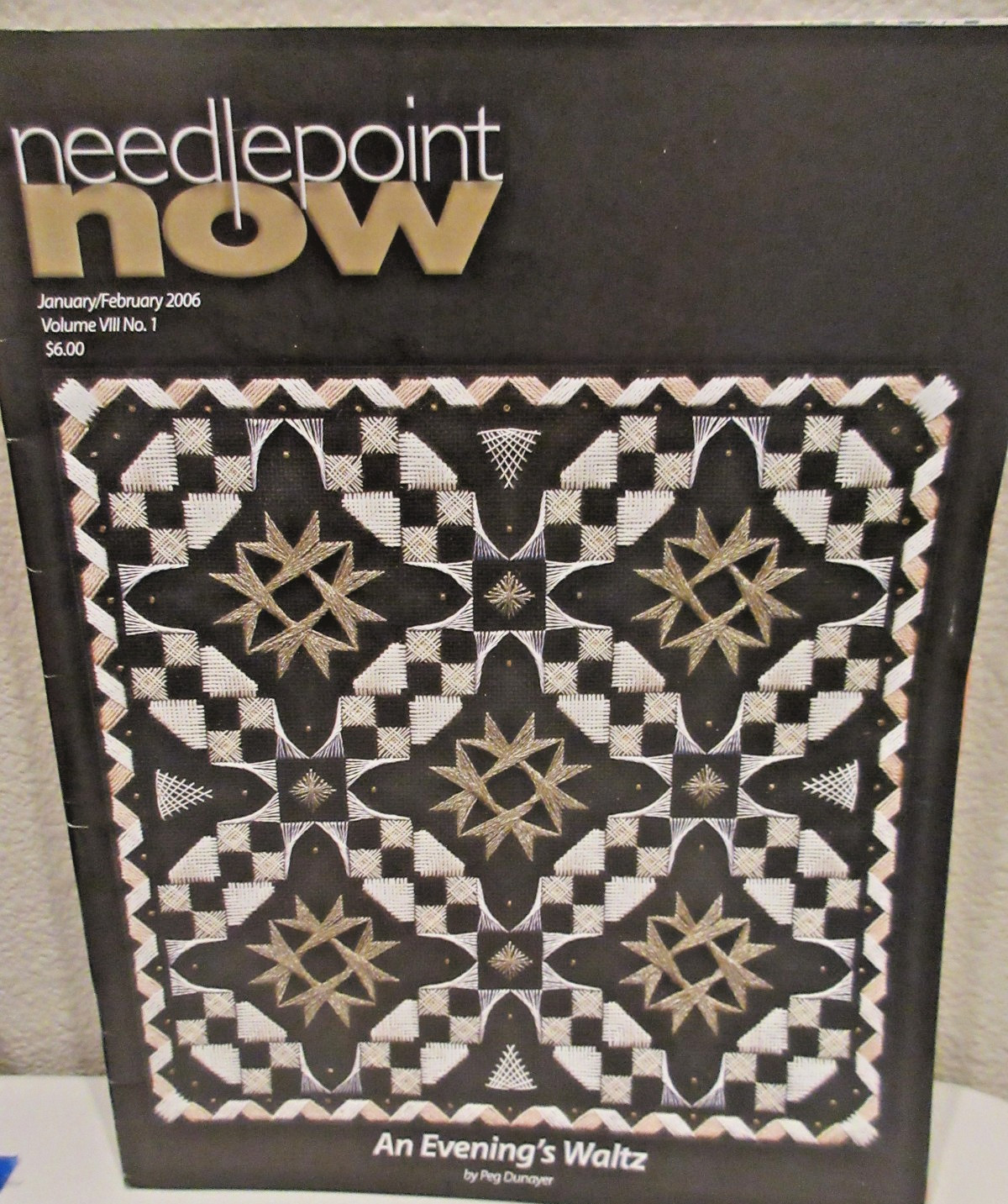 Needlepoint Now Magazine JAN/FEB 2006 Vol VII #1 Back Issue Marnie Ritter