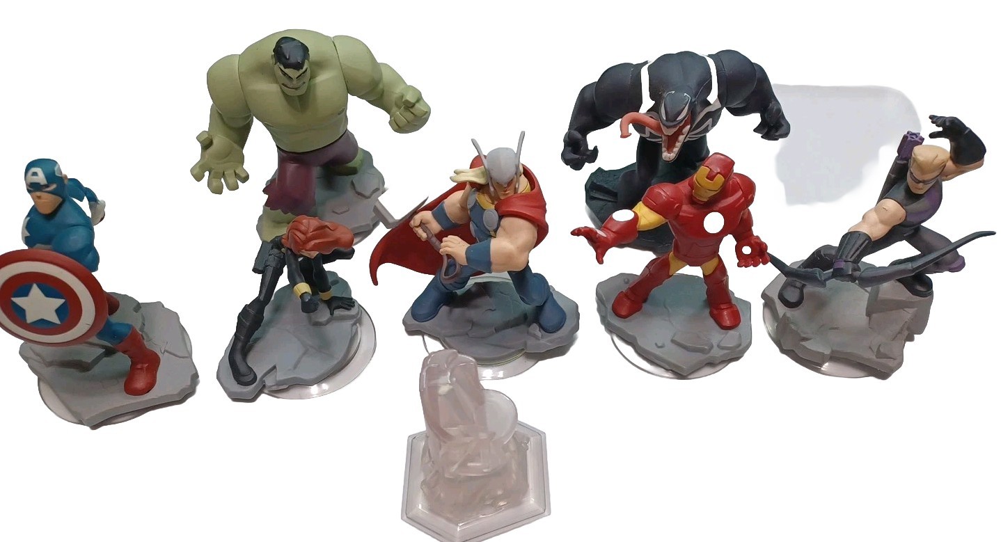 Disney Infinity 2.0 Avengers 7 Figures