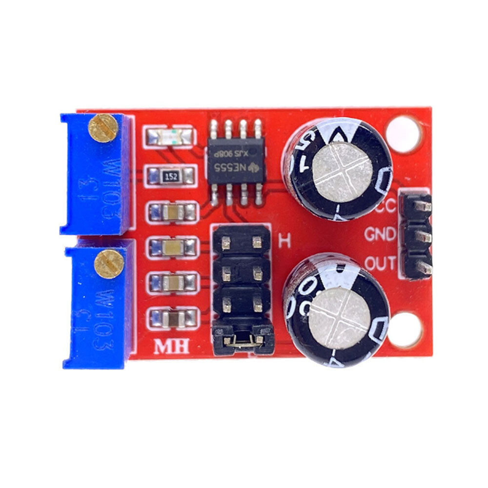 4Pc NE555 Duty Cycle Pulse Frequency Adjustable Square Wave Generator Module NEW