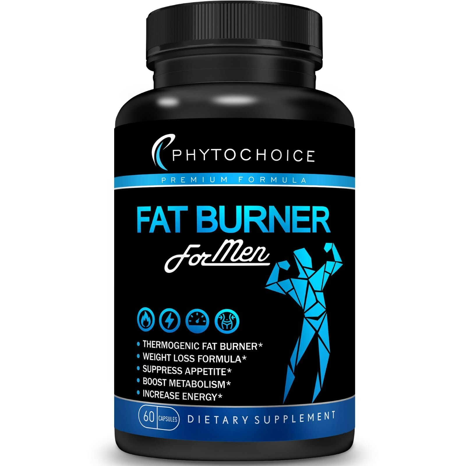 Keto BHB Capsules Men’s Metabolism Energy Support Supplement Made in USA