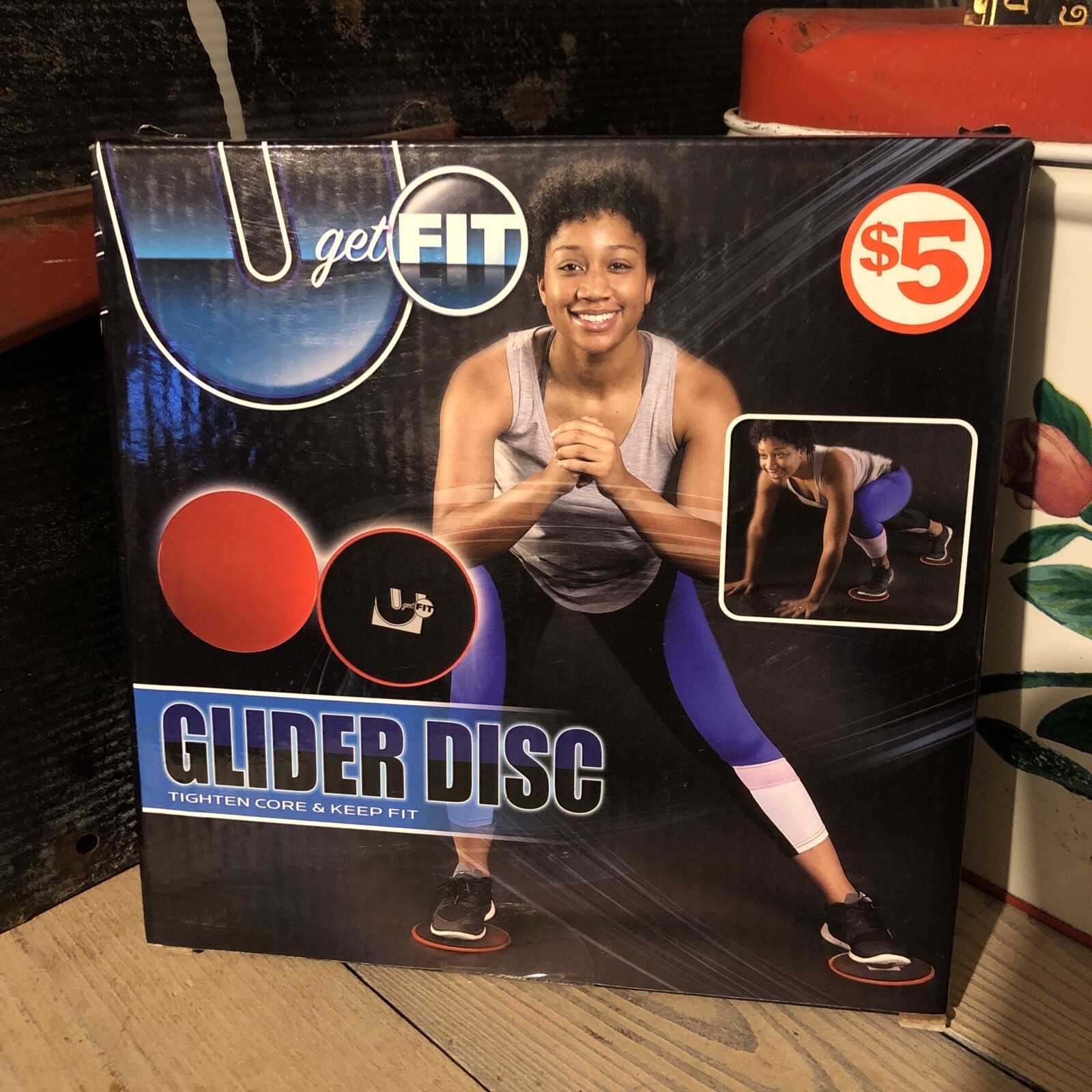 U Get Fit - Glider Disc Tighten Core & Keep Fit Excercise , Workout , Fitness