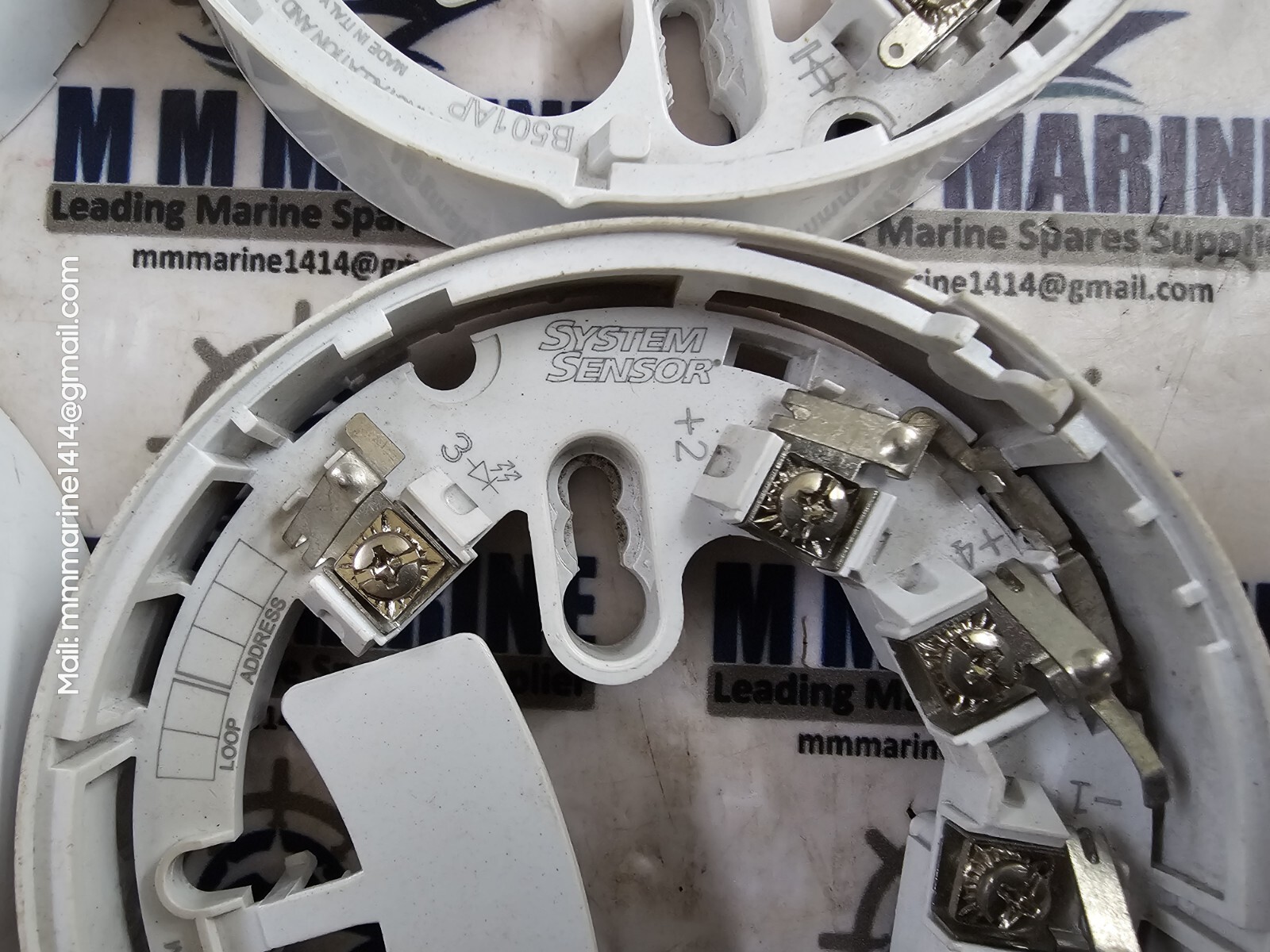 SYSTEM SENSOR | B501AP | DETECTOR BASE | D650-33-00 | MADE IN ITALY