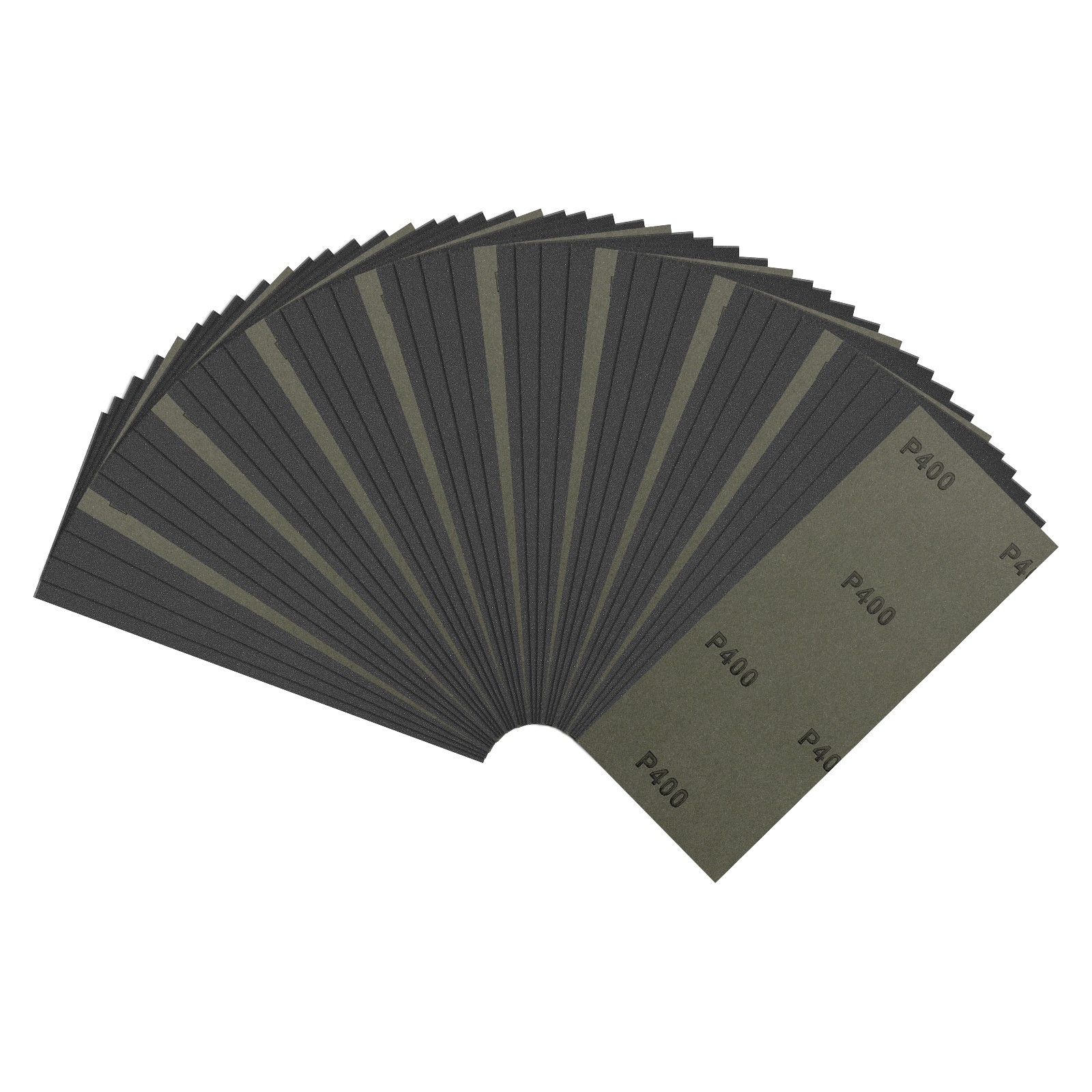 45pcs Sand Papers - [3.6 x 9 Inch x 400 Grits] Wet Dry Sandpaper Sheets