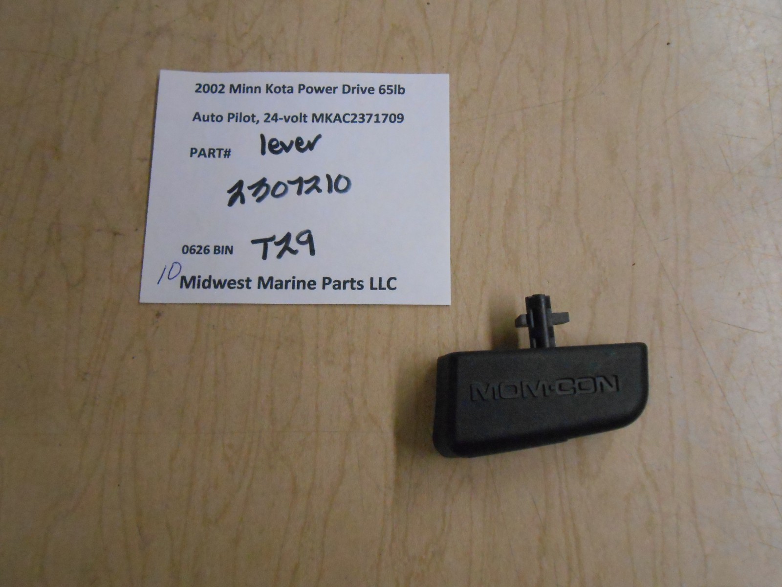 2307210 Minn Kota 2002 65lb Power Drive Auto Pilot lever  T29