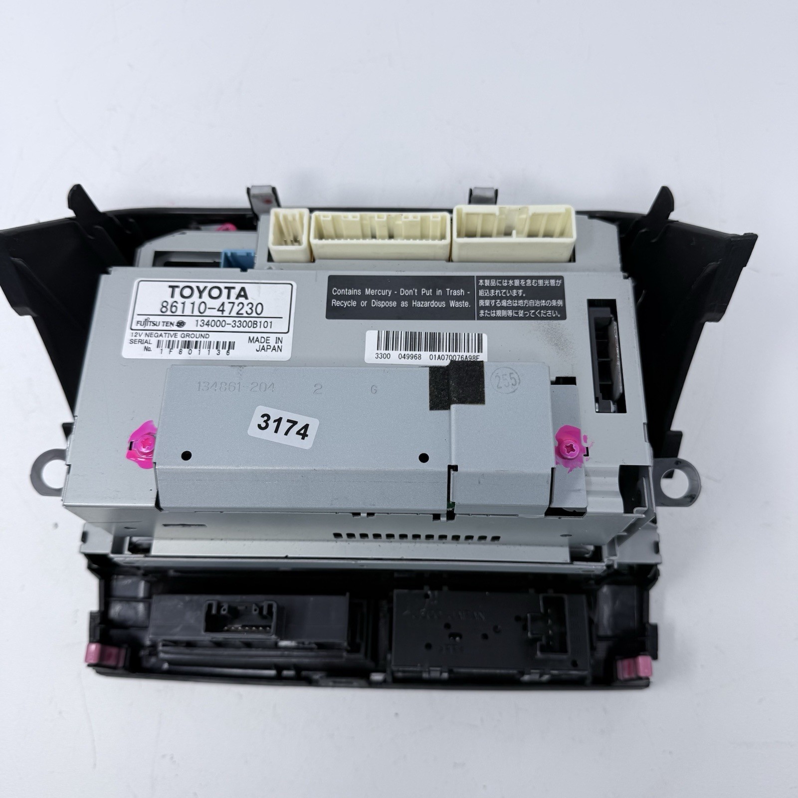 2004-2009 Toyota Prius MFD Multi-Function Display Screen 86110-47230 OEM
