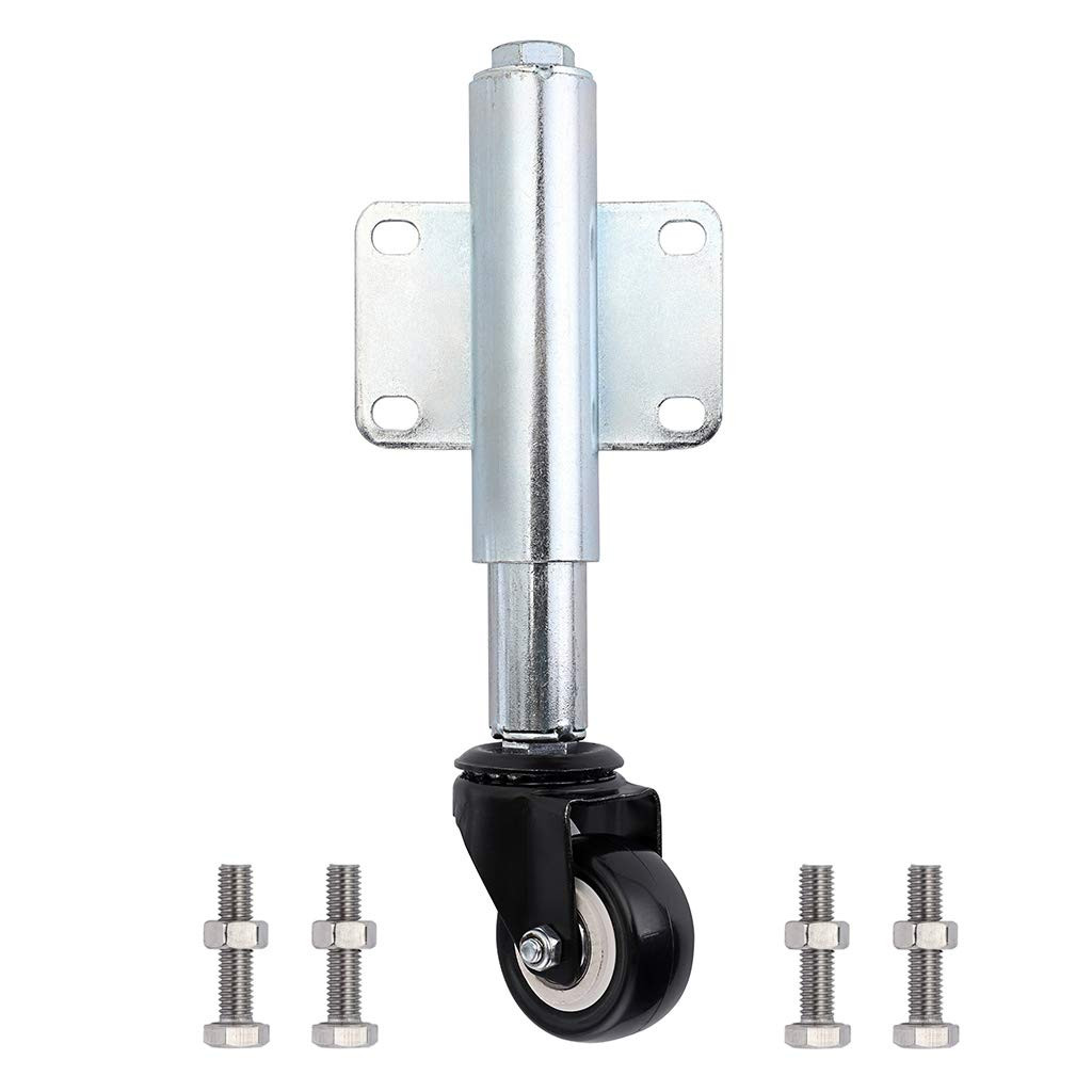 Skelang 2 Spring Loaded Gate Caster Retractable 2-1/2 Swivel Gate Caster W...