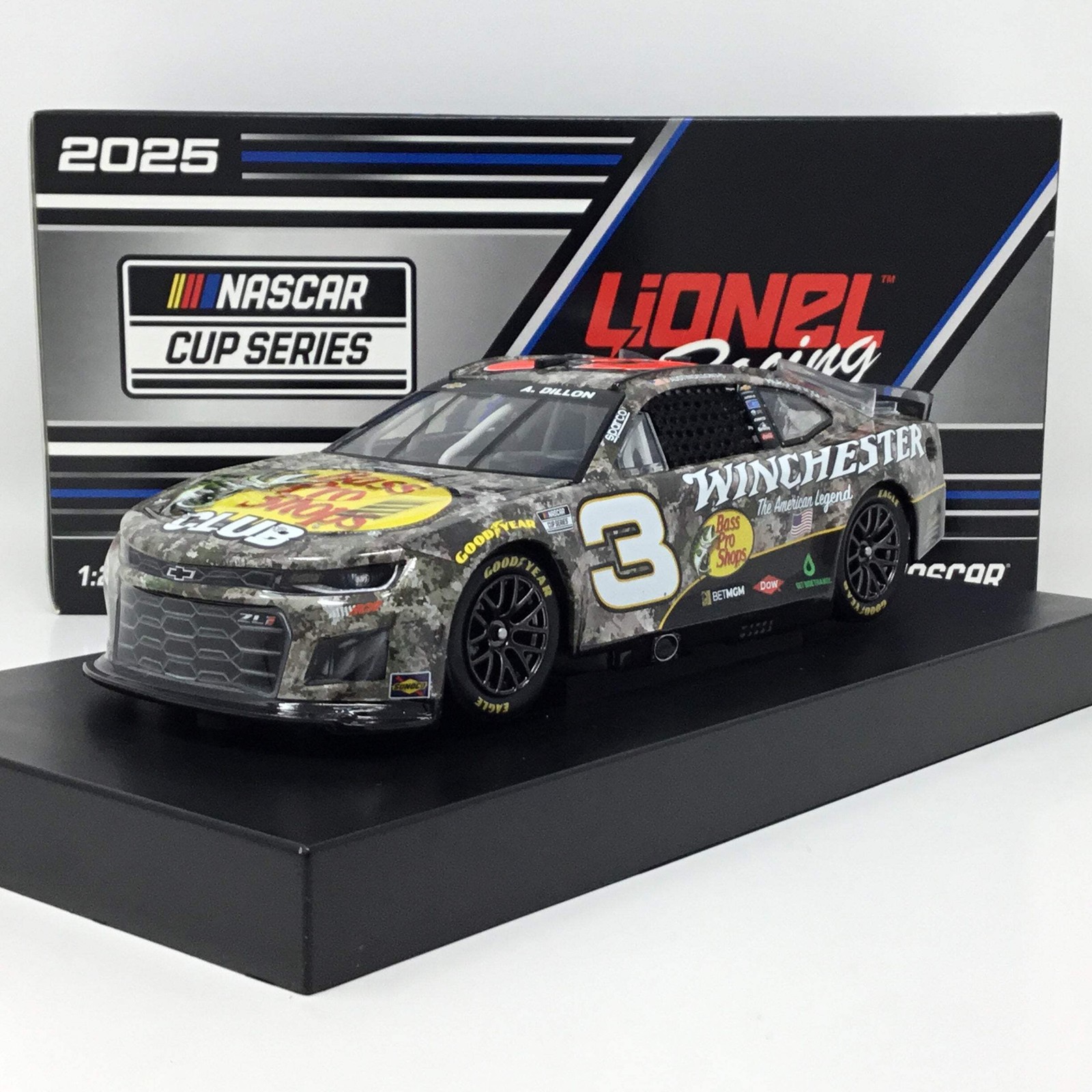 Austin Dillon 2025 Bass Pro Shops / Winchester 1:24 Diecast