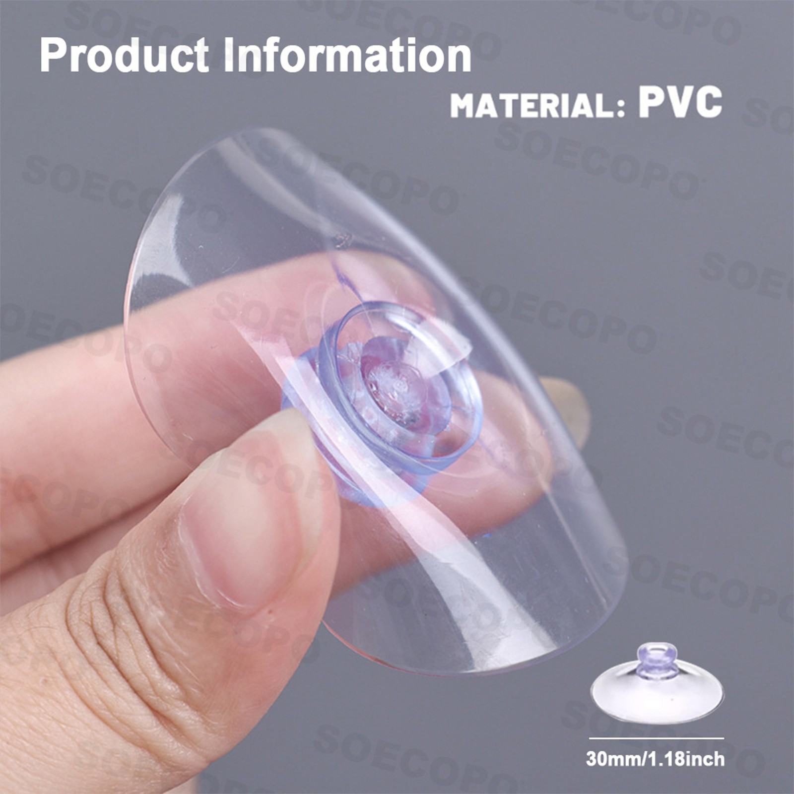 Solar Panel Installation Accessory Kit - 4 Suction Cups + 2 Carabiners + CableNM