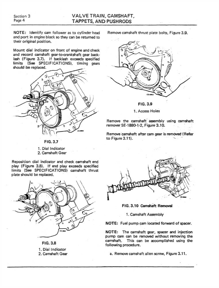 1983 1984 1985 1986 1987 Ford 6.9L Diesel Engine Shop Service Repair Manual Book