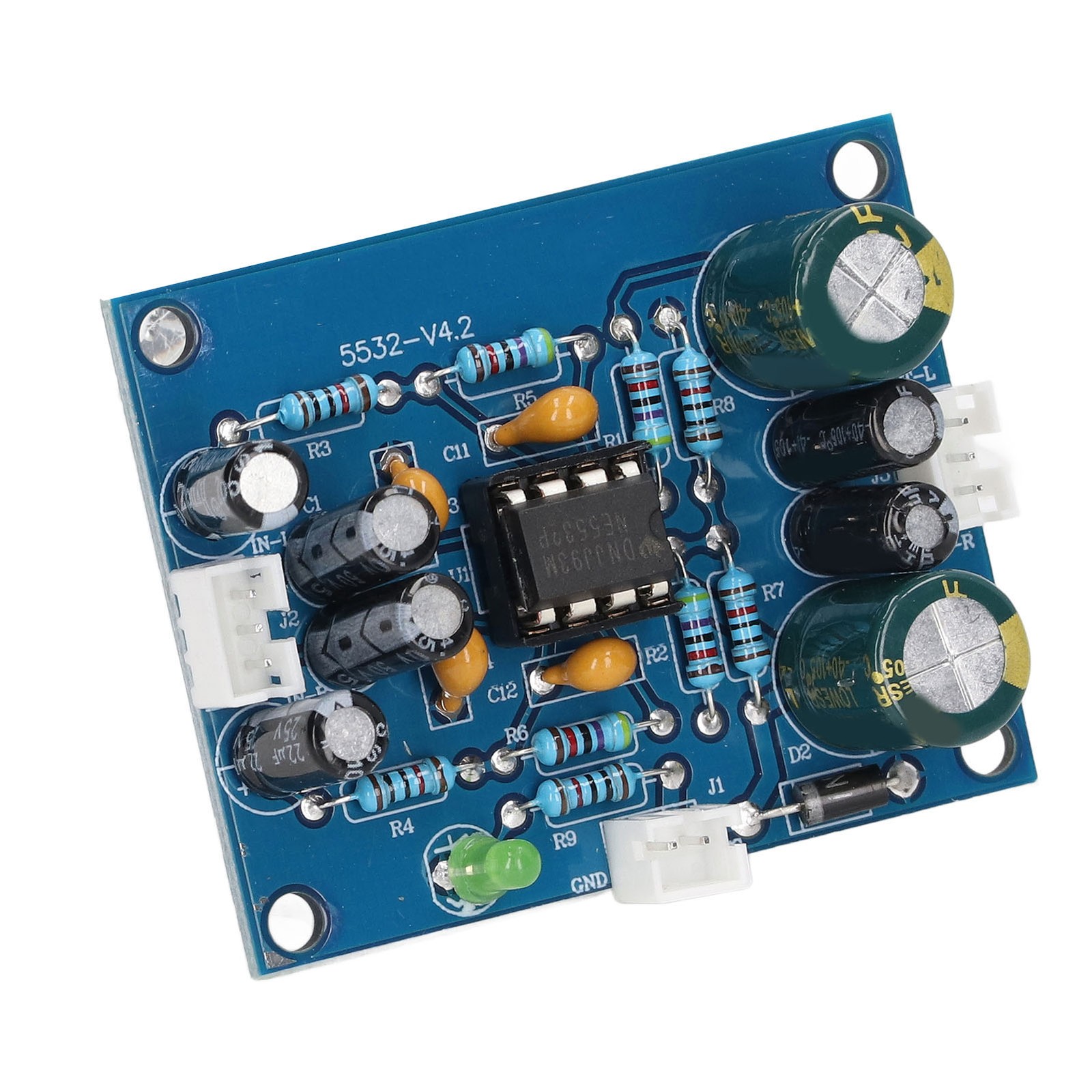 Preamp Module Audio Preamplifier Board NE5532 Chip Accessory Part For Replace↑