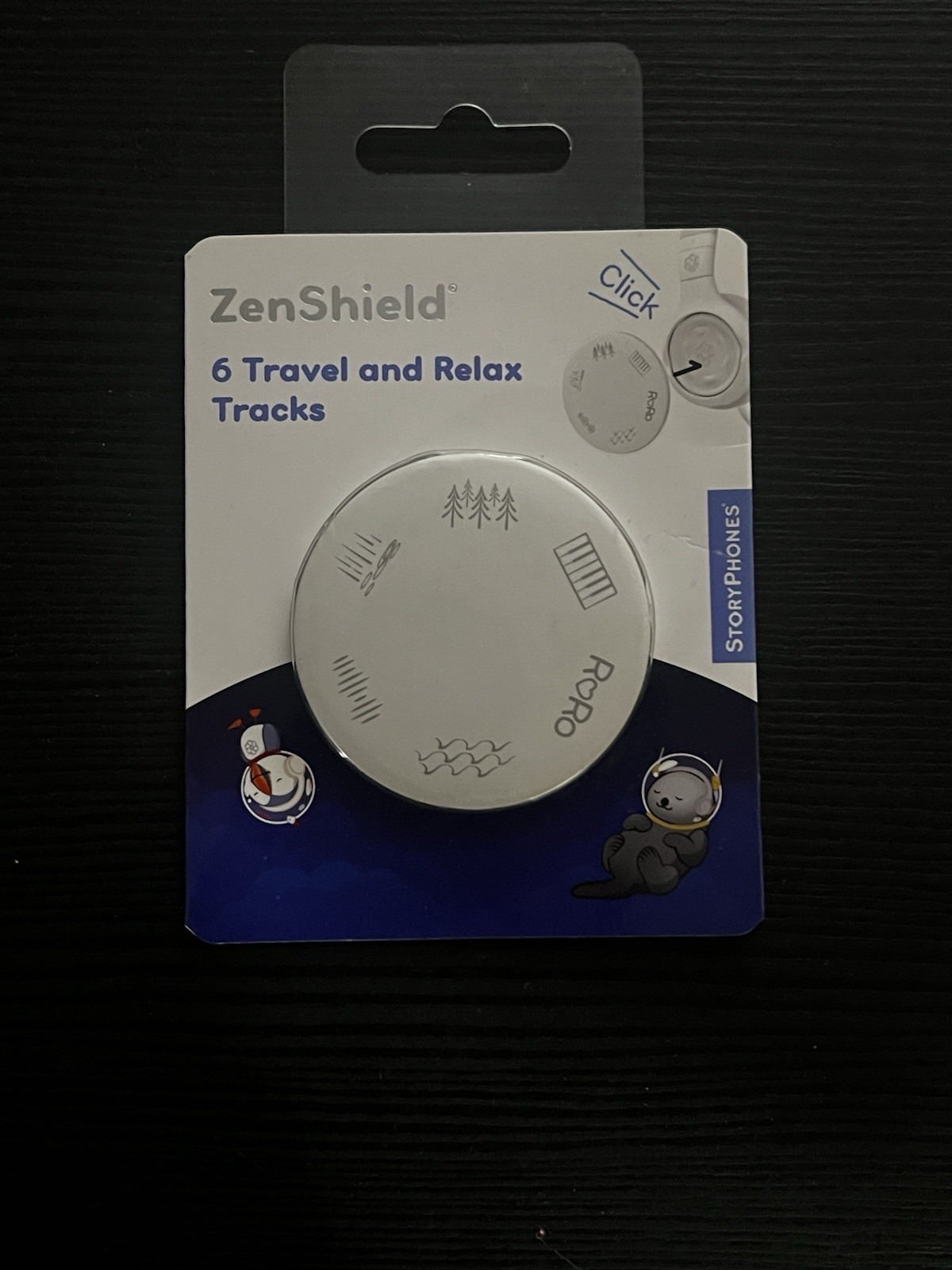 Zen Shield 6 Travel And Relax Tracks - StoryPhones Story Shield Brand New