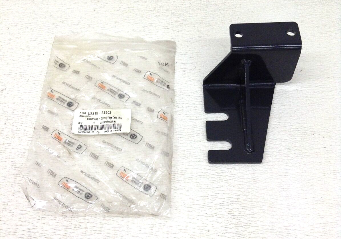 Daedong Kioti U3215-32802 Control Valve Cable Bracket Assembly U3215 New (TSC)