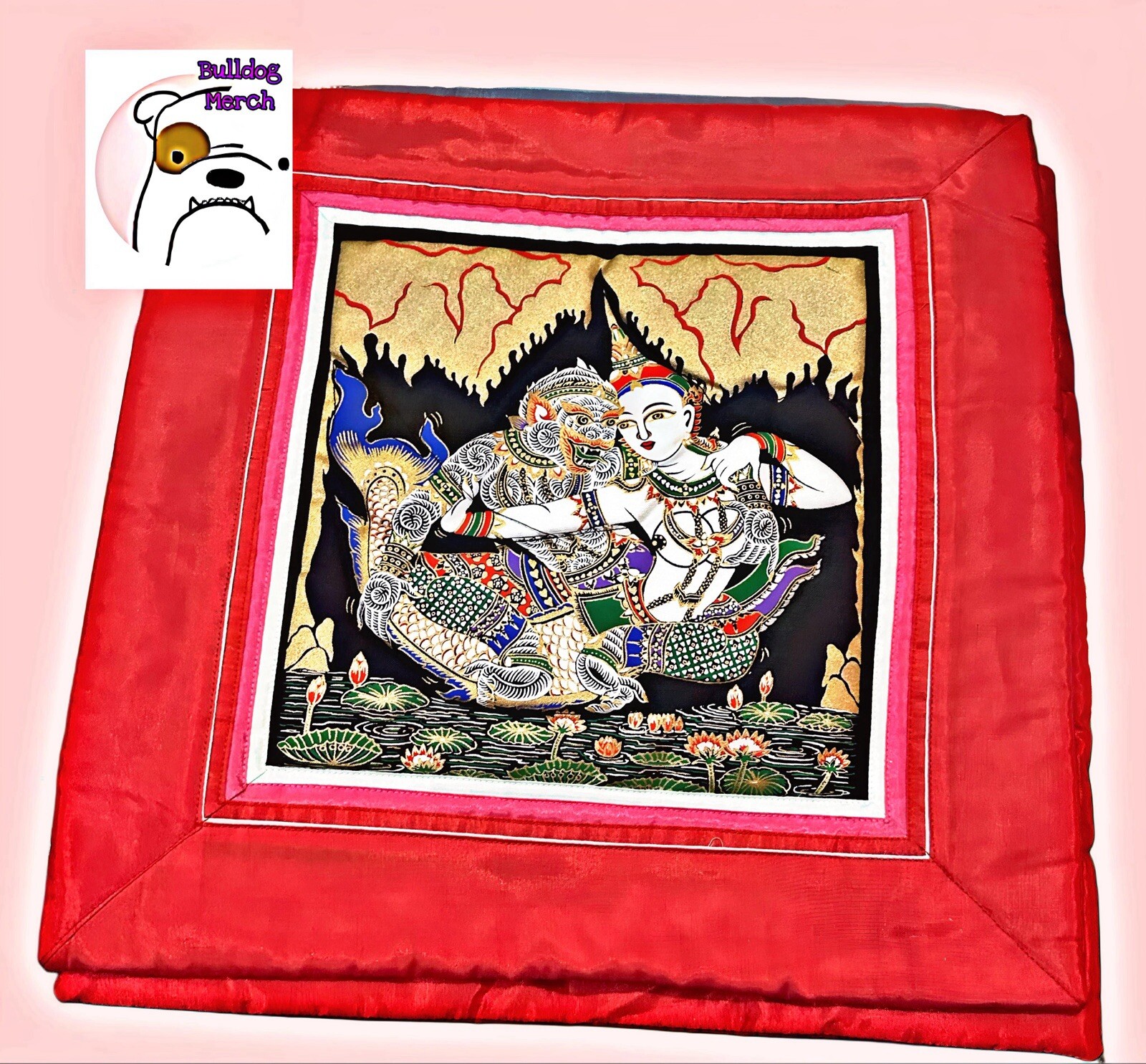 Pillowcase from Thailand silk