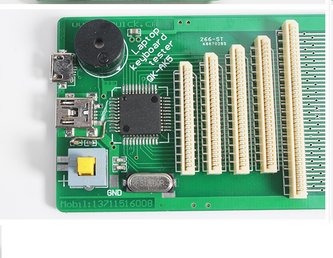 Universal Laptop Keyboard Tester testing device machine Tool USB Interface
