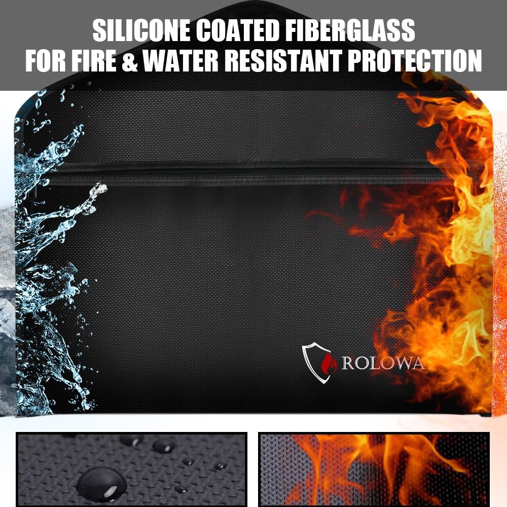 ROLOWAY Hanger Diversion Fireproof Safe with Small Fireproof Bag - Hidden Safe C