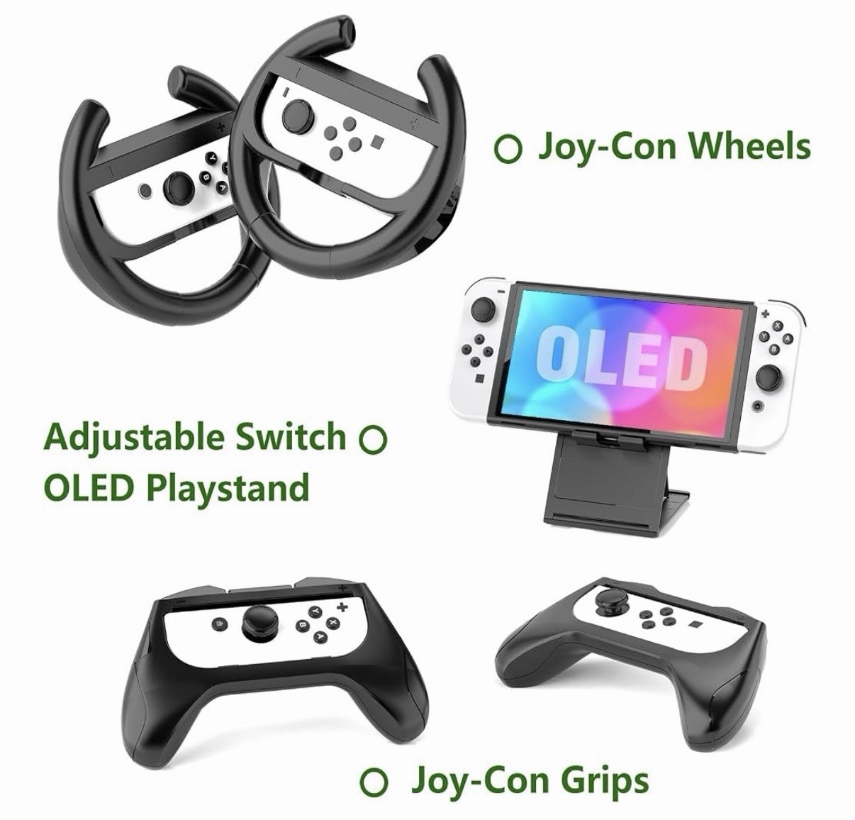 Switch OLED Accessories Bundle for Nintendo Switch OLED Accessories Gift Kit