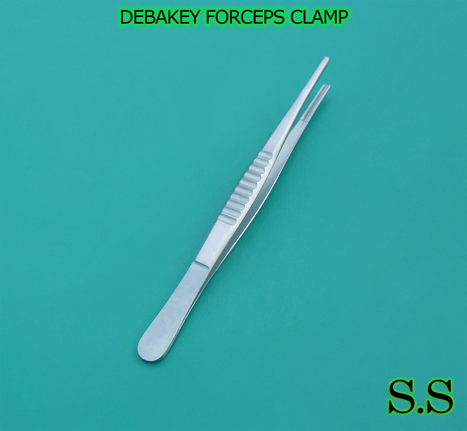 DeBAKEY Tweezer Clamp Surgical & Veterinary Instruments 7"