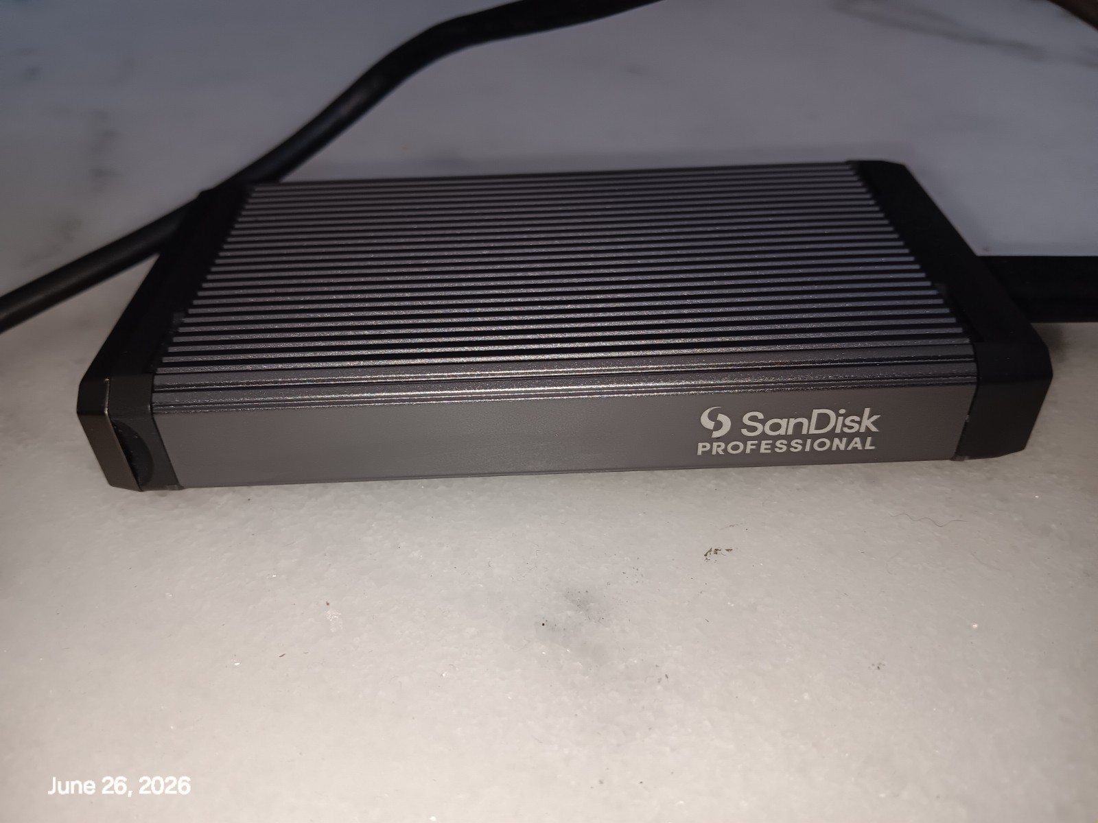 SanDisk Professional C Fast 2.0 Card Reader USB-C Working