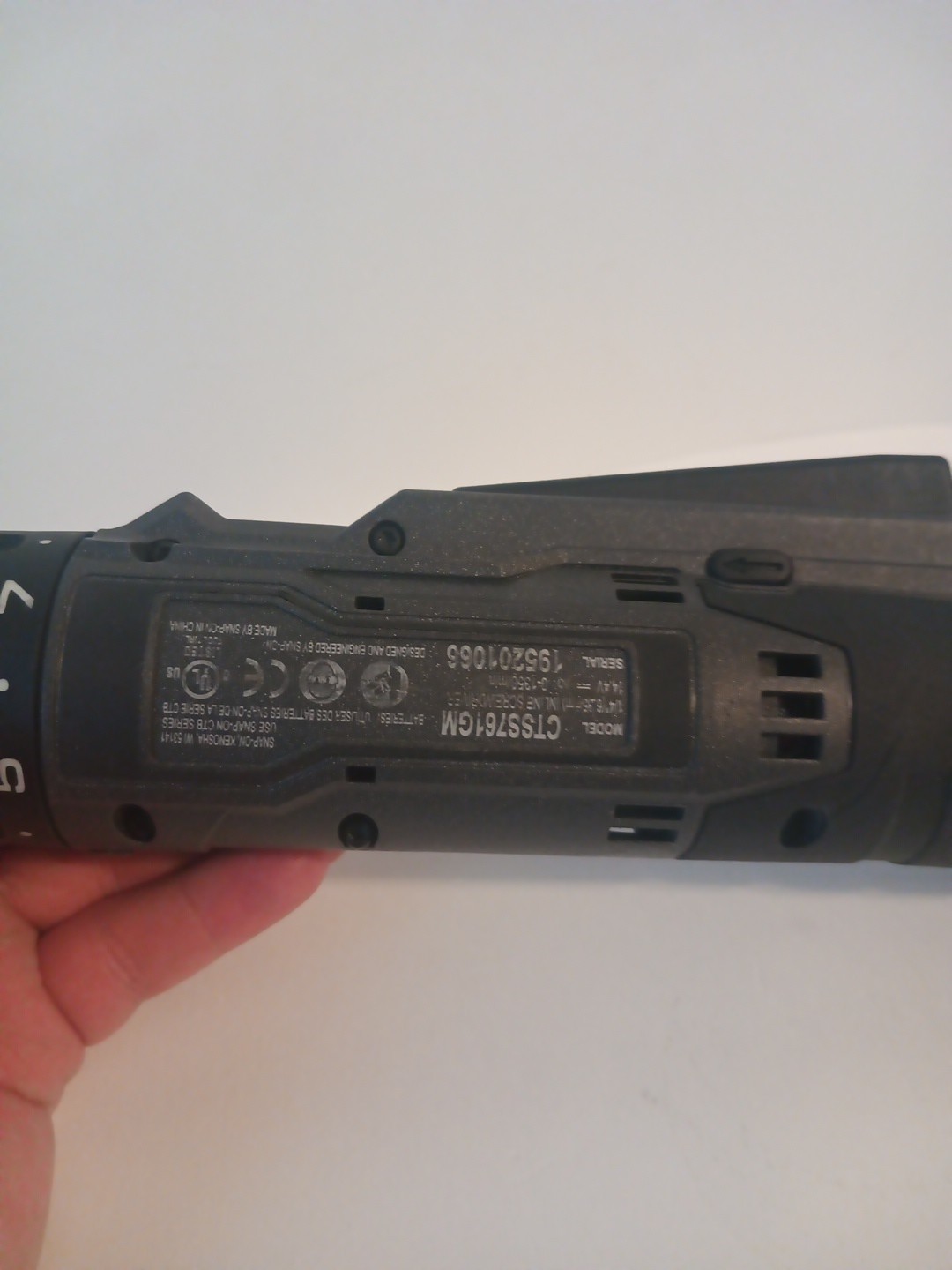 Snap On Ctss761gm