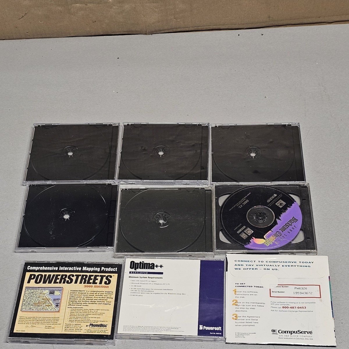 Vintage PC CD-ROM Software Lot Games Educational Multimedia Mixed Titles