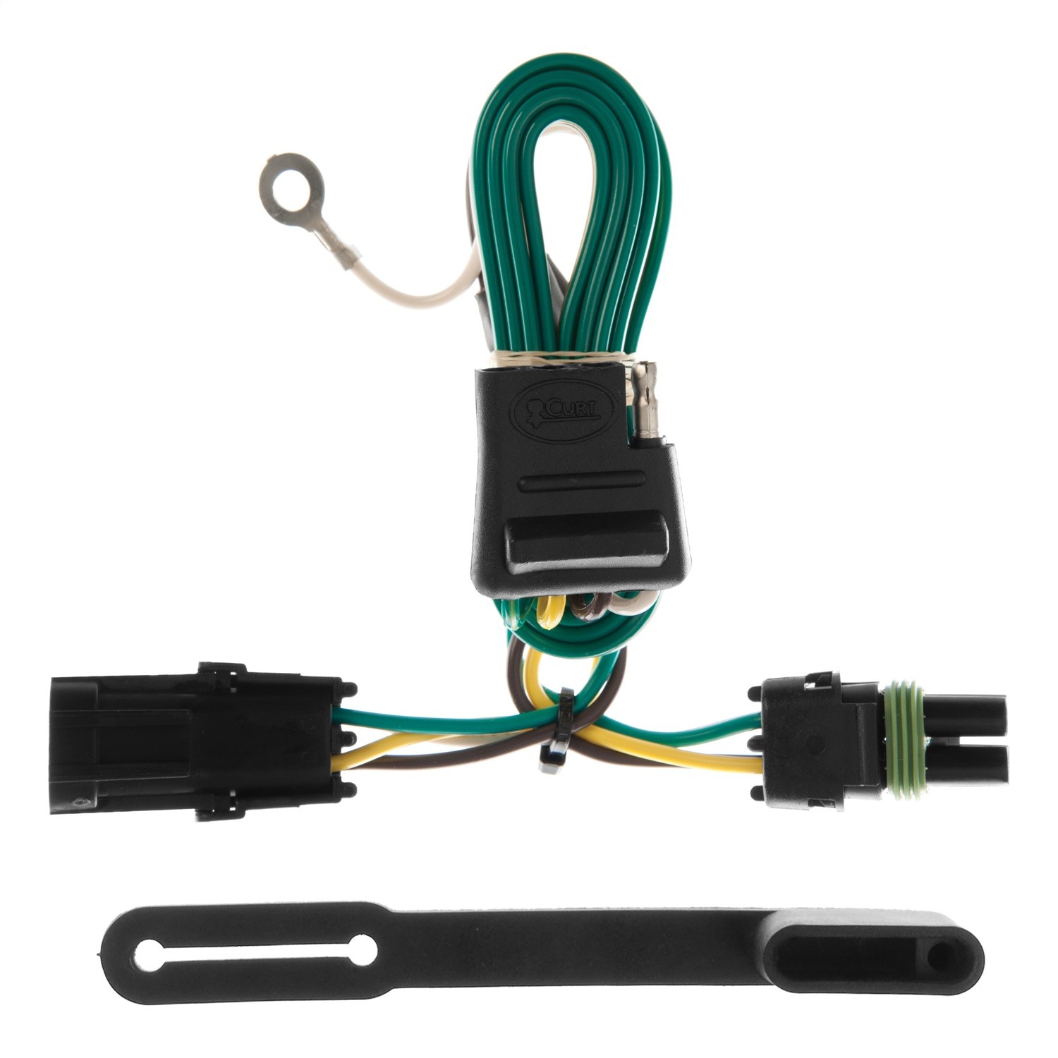CURT 55312 Custom Wiring, 4-Flat for Select S10, S15, C/K, Suburban, Hombre