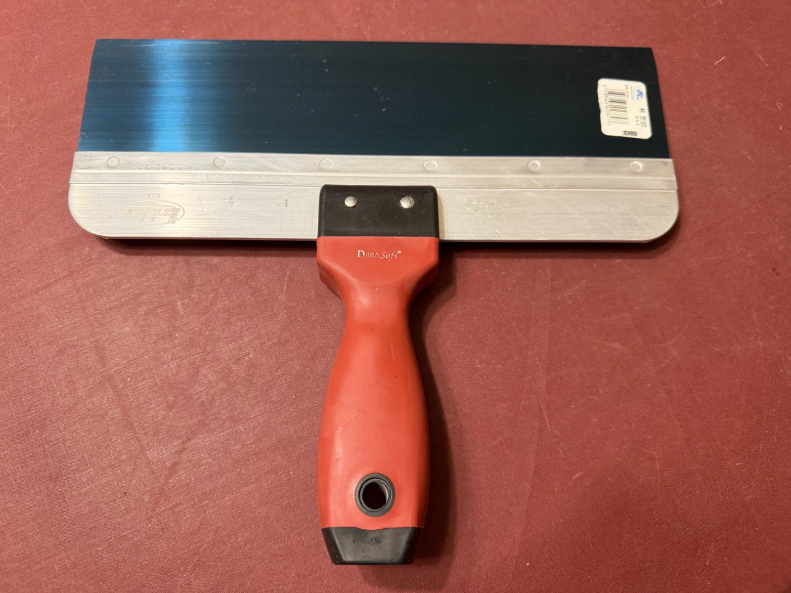MARSHALLTOWN 3512D 12" Blued Steel Drywall Taping Knife With DURASOFT Handle