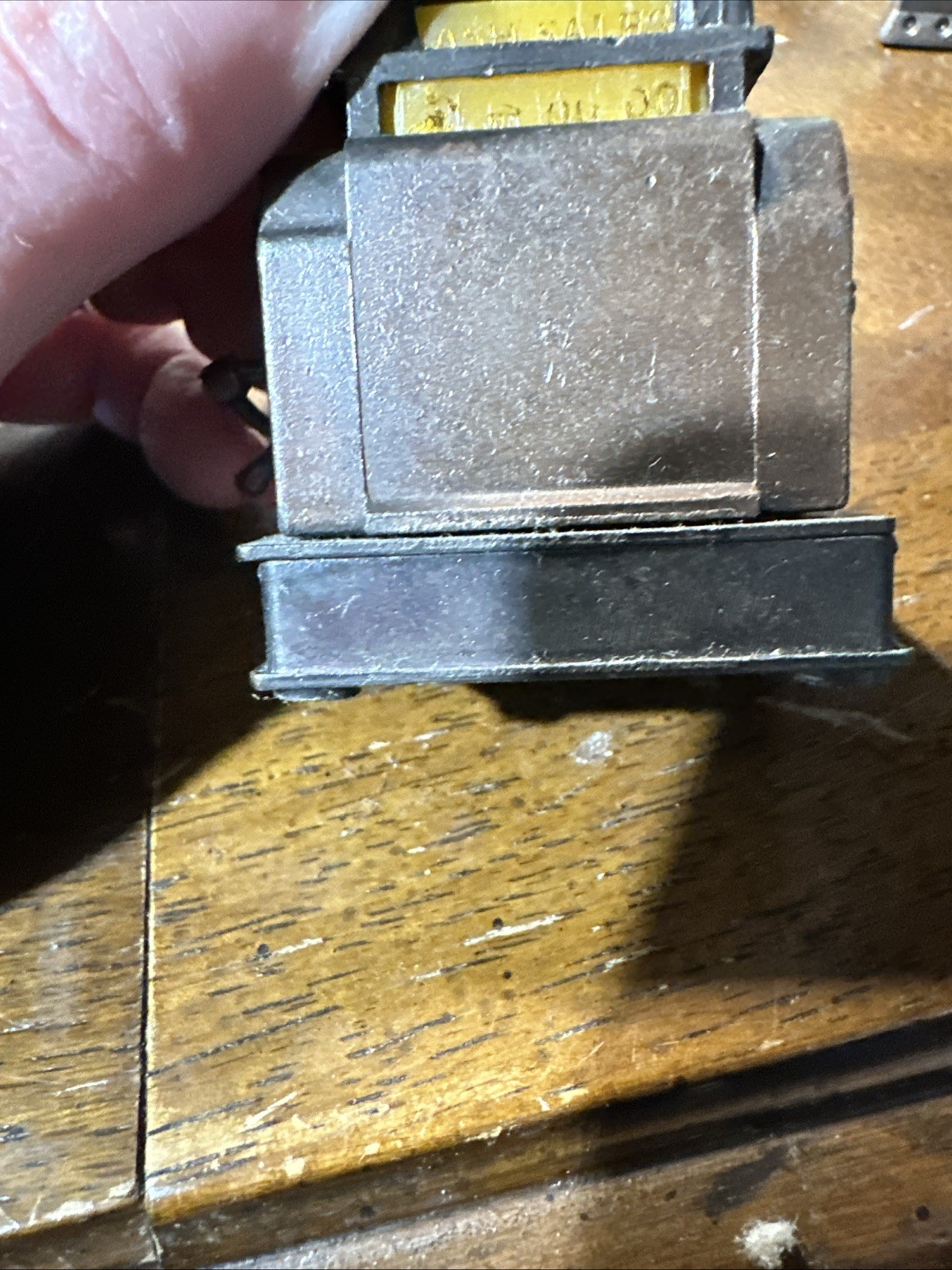 Cast Metal Cash Register Pencil Sharpener mini