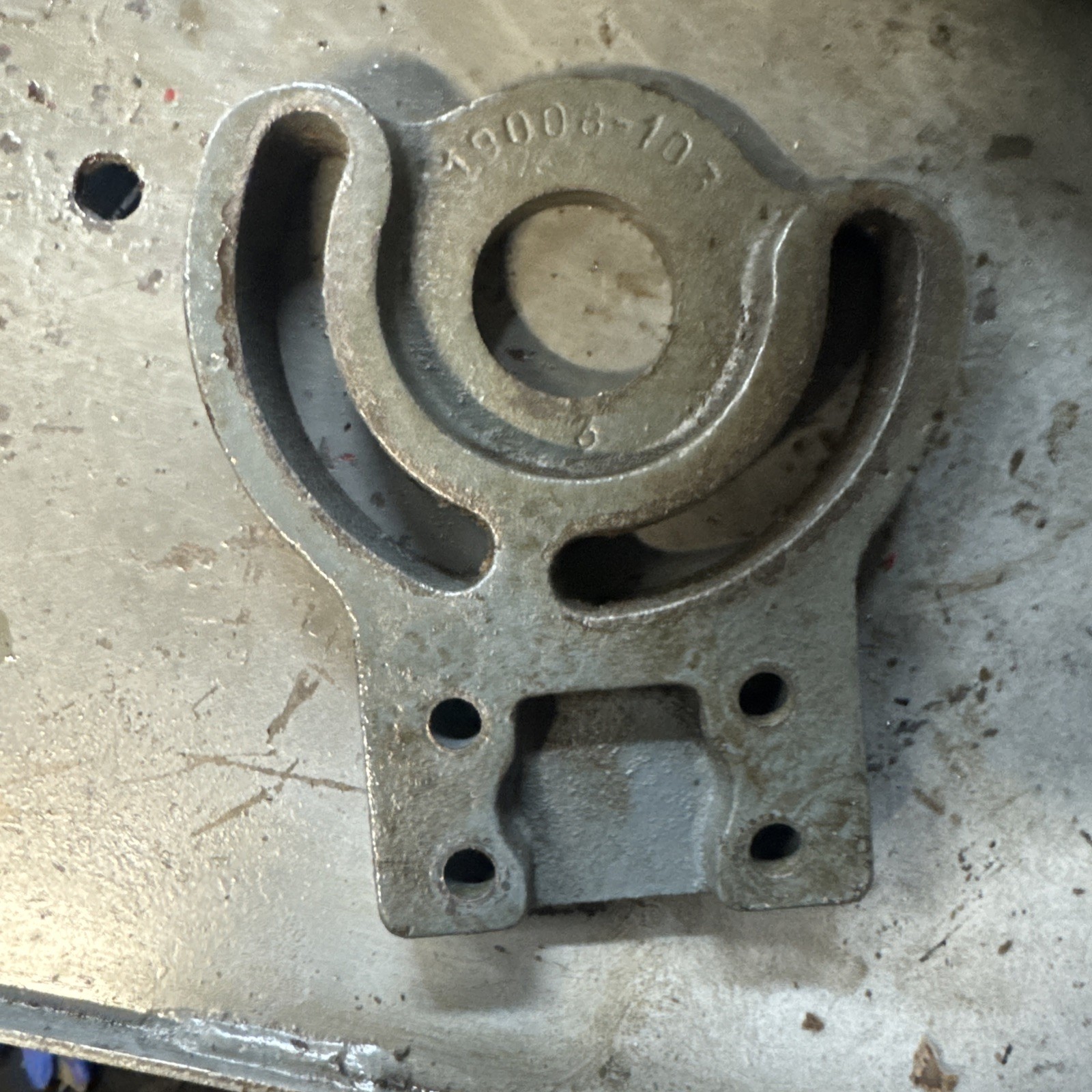 Craftsman Main Cast Iron Pivot Bracket 19008-103 6 x 48” Belt 9" Disc Sander