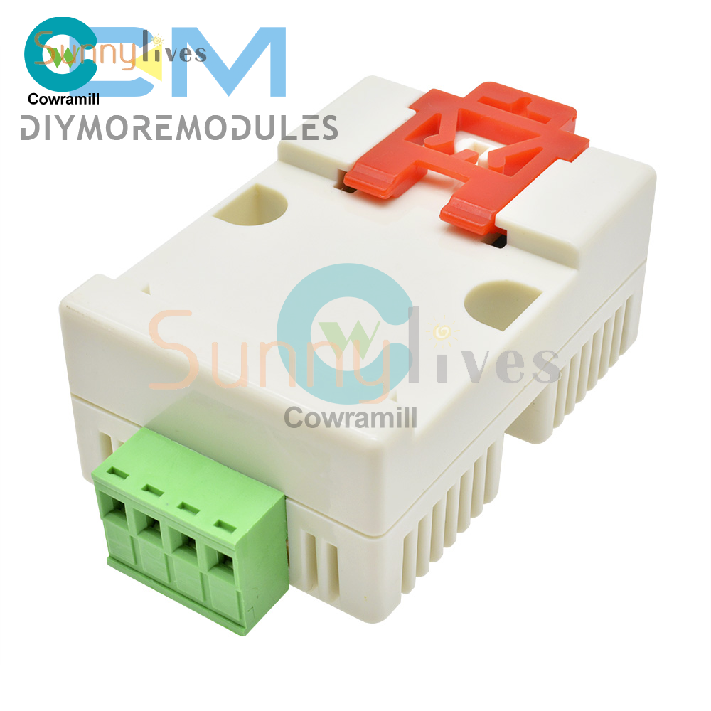 Temperature Humidity Transmitter Modbus SHT20 Sensor DC 5-30V RS485 Interface US