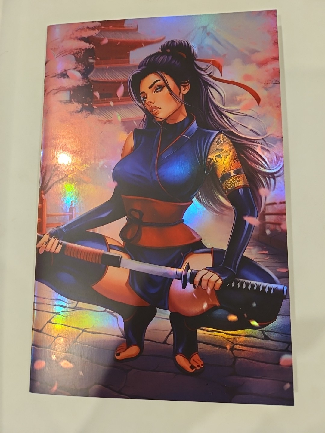 The Garden Of Masks 1 Foil Psylocke X-Men Nice Cosplay Solo Studios