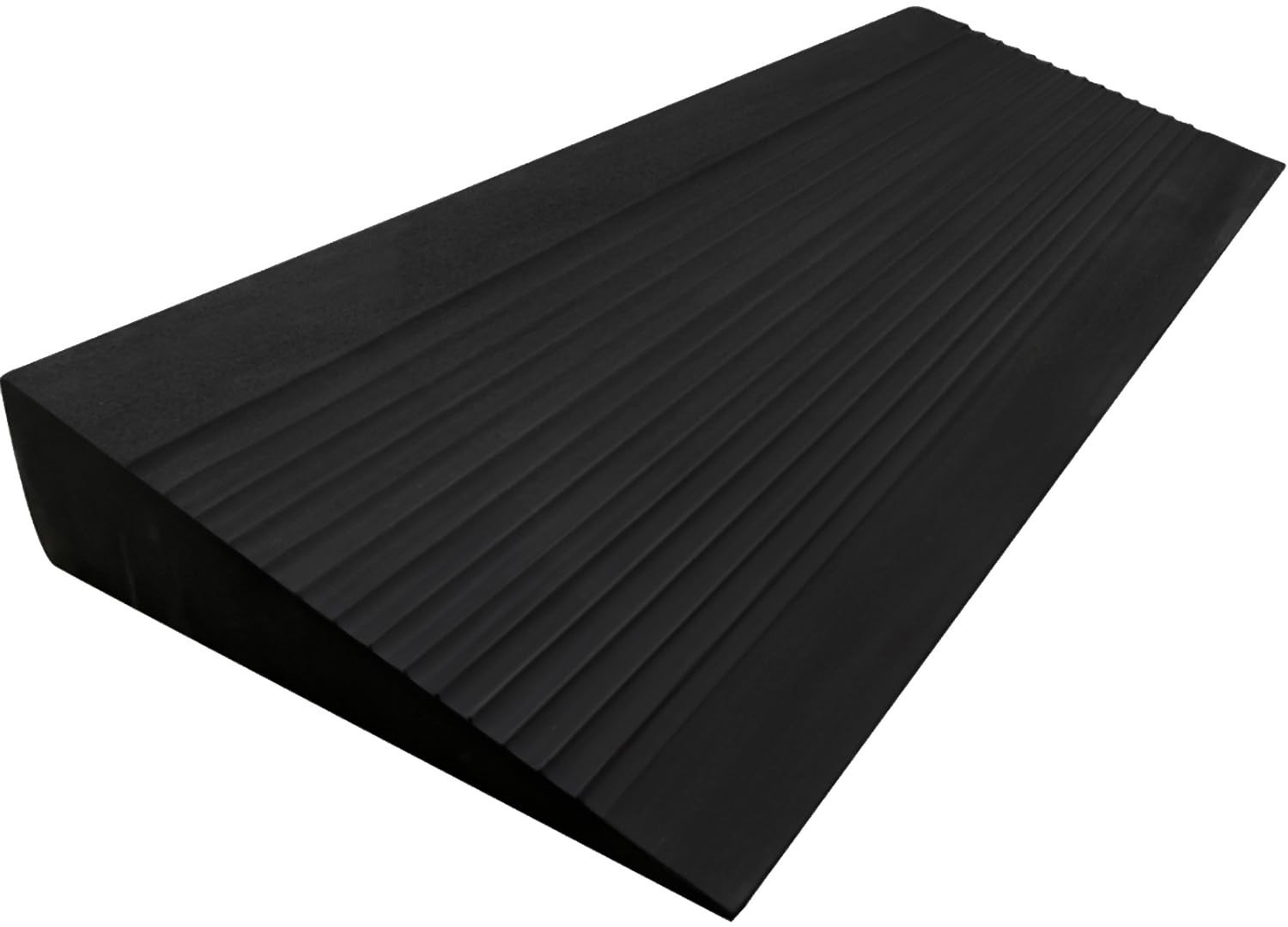 Squat Wedge Block, Large One-Piece Squat Wedge Slant Board for Squats, Heel Elev