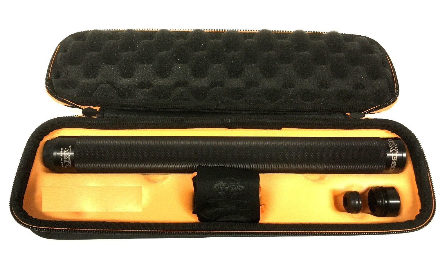 New Tiger 11.5" SCHON Pool Cue X-Tension Kit with Case - TCX-K2