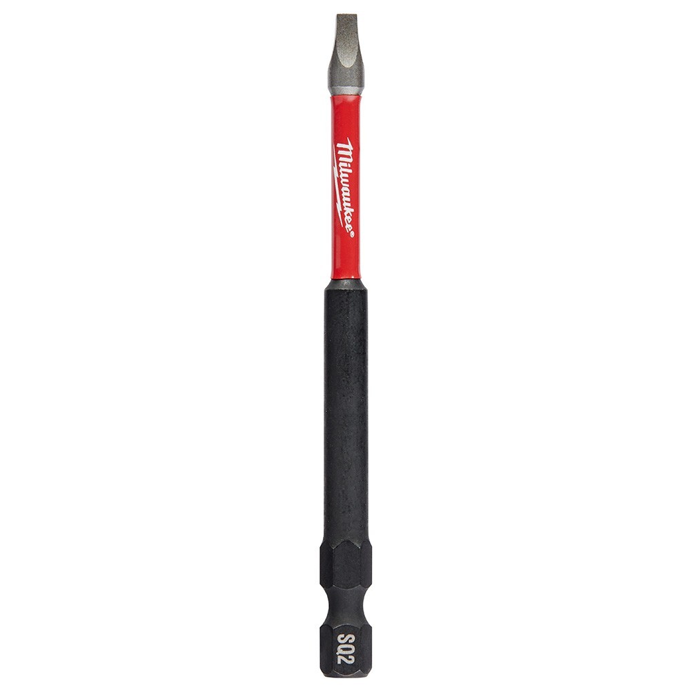 Milwaukee 48-32-4572 #2 Square Recess SHOCKWAVE 3-1/2 in. Power Bit (1pc)