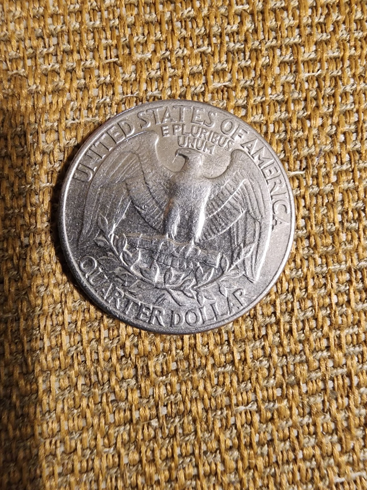 1990 D Mint Mark George Washington Quarter Double Die Error!