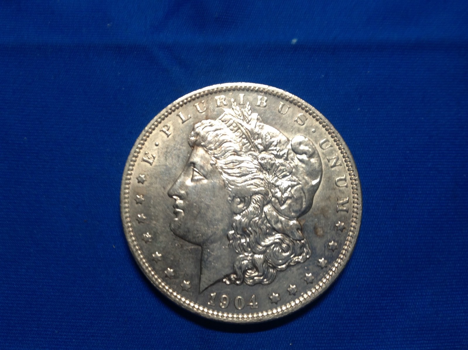 1904-O Morgan Head Silver Dollar (pink)
